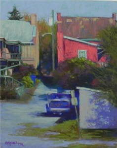 Back Alley, Frederick, 11 x 14, UART 400