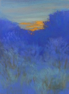Frosted Morning Sunrise, Pastel Premiere, 380 Italian Clay,16 x 12