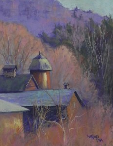 Delaware Water Gap Farm, 14 x 11, UART 400