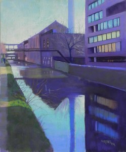 C & O Canal, Georgetown, #6, 24 x 20, Pastel Premiere 400