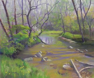 Spring Stream, 20 x 24, UART 400