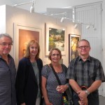 Michel Bordas, me, Monique and Philippe Caille