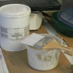 Colourfix Liquid primer in original tub and plastic container