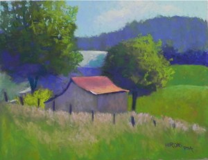 Farm on Poorhouse Road--After, 14 x 18, UART 400