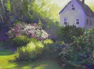 September Light, Rockville, pastel premiere Italian clay, 12" x 16"