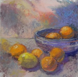 Still life by Sarah Miquelle, 12 x 12