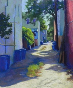 Back Alley Shadows, 24" x 20", UART 320