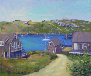 Happy Day, Monhegan Island, 20 x 24, UART 320