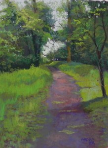 Woodland Walk, 16" x 12" Uart 400