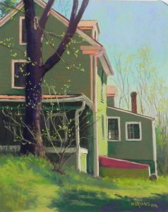 Spring in Clarksburg, 20" x 16", UART 320