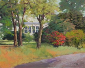 House on Sugarland Road, 16" x 20", UART 320