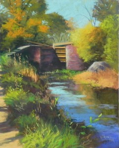 Lock 17, Great Falls, 20" x 16" UART 320