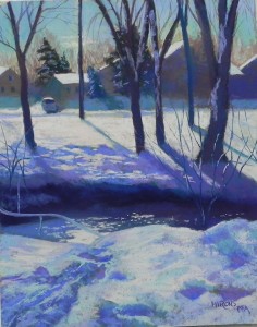 Morning After the Snow, 20 x 16", UART 320