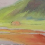 Ink wash underpainting